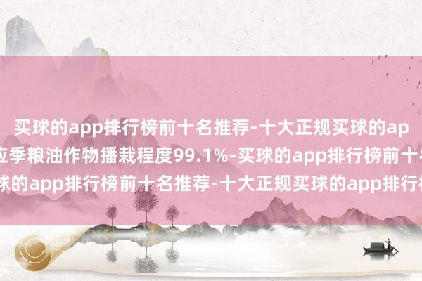 买球的app排行榜前十名推荐-十大正规买球的app排行榜推荐全省大春应季粮油作物播栽程度99.1%-买球的app排行榜前十名推荐-十大正规买球的app排行榜推荐