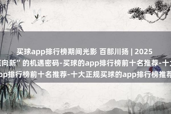 买球app排行榜期间光影 百部川扬 | 2025 天下广电会议：播送“破茧向新”的机遇密码-买球的app排行榜前十名推荐-十大正规买球的app排行榜推荐
